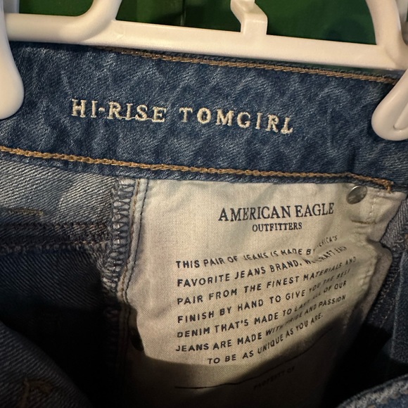 American Eagle High Rise TomGirl Jeans, Size 0R - Picture 5 of 5